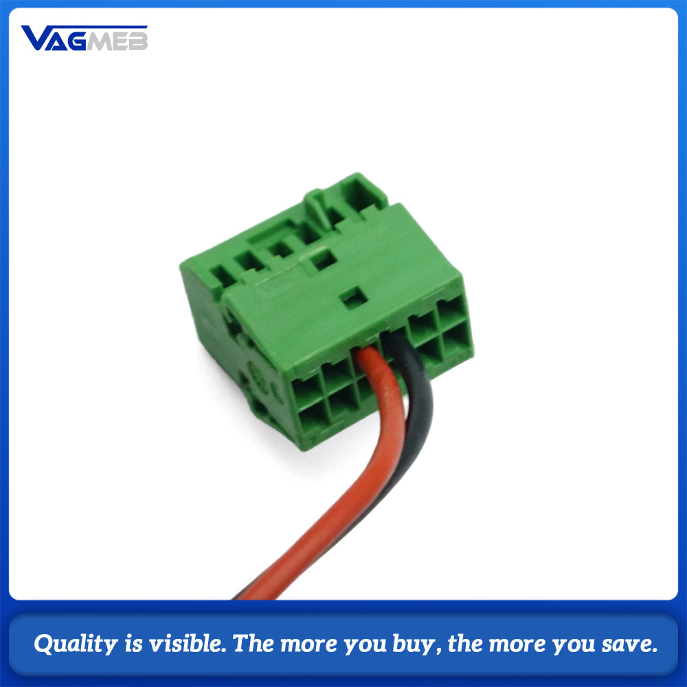 For VW Golf convertible PoloDerbyVento IND Sharan Multivan Scirocco AlhambraUSB socket AUX IN socket 6C0 035 249 B