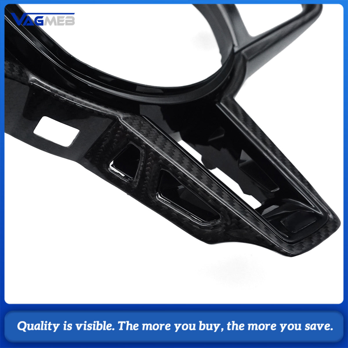 Carbon Fiber Steering Wheel For BMW G20 G22 G23 G26 G29 G80 G82 G87 i3 i4 M2 M3 New 2025 M4 Customized With M1 and M2