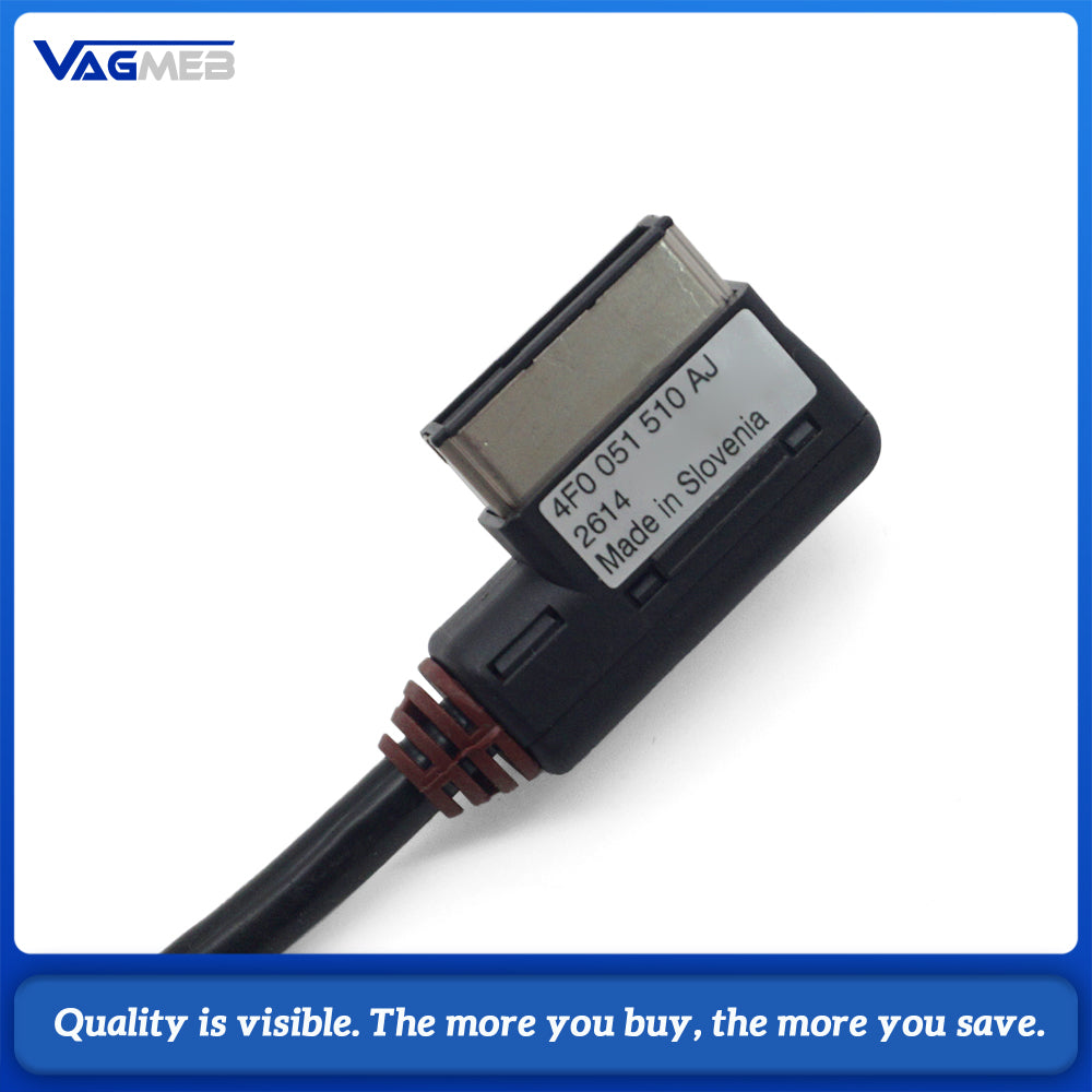 USB AUX Cable Music MDI MMI AMI to USB Female Interface Audio AUX Adapter Data Wire For AUDI A3 A4 A4L A5 A6 A8 Q5