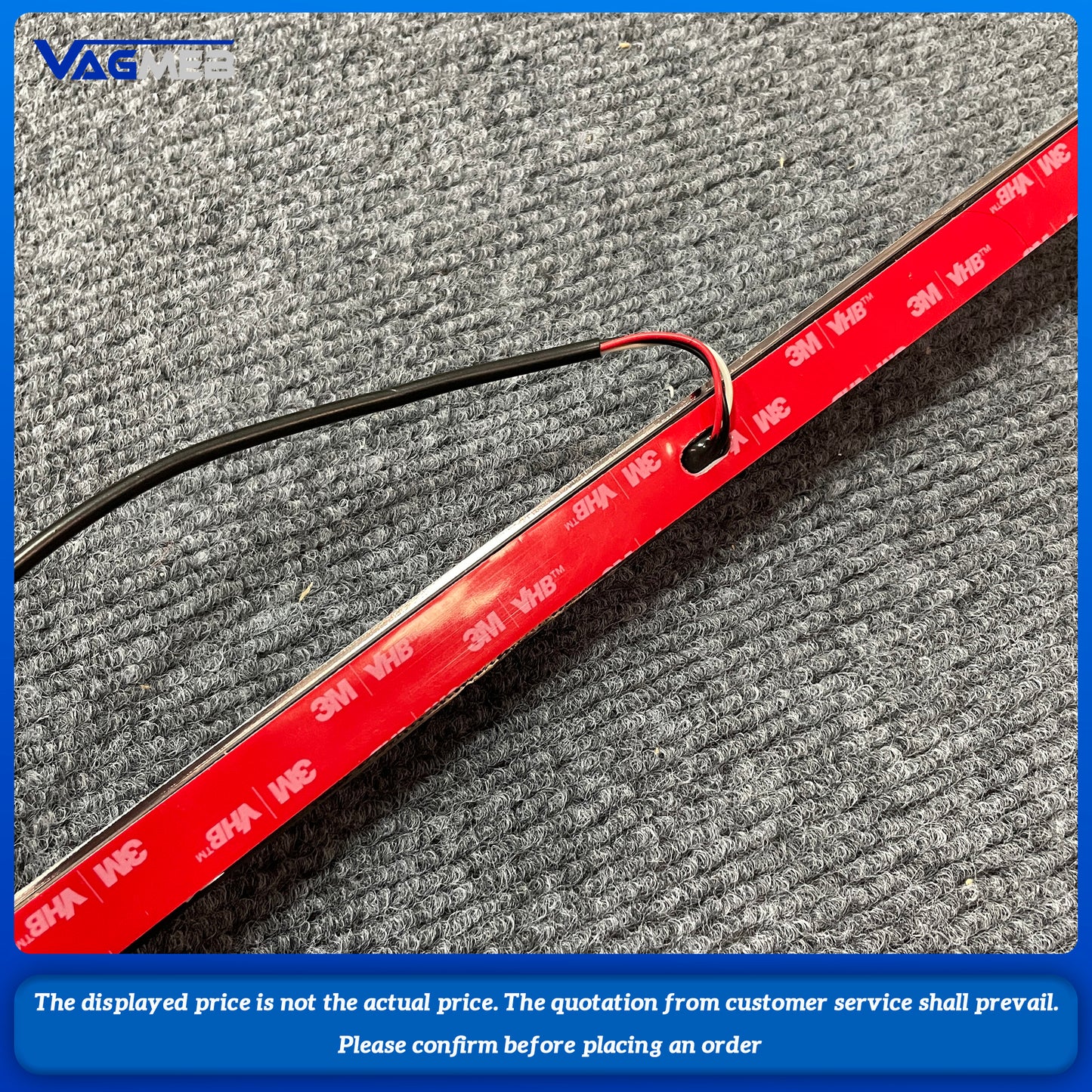 For Audi A6 C8 running lights - red