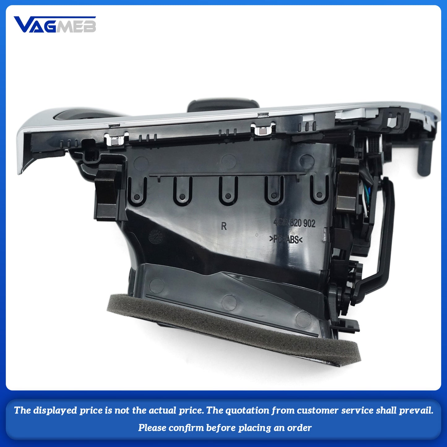 For Audi C7 Air Conditioner Air Outlet Air Conditioning Outlet Vent 4G0 820 901 A  4G0 820 902 A
