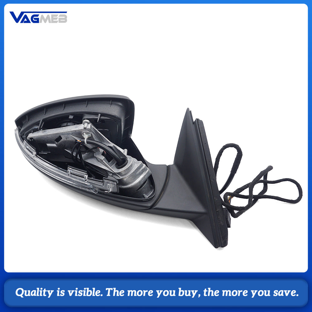 Electric Folding Side Rearview Mirror Assembly Side Mirror Adjust Control Knob Switch With Folding Function 3VD959565A 3VD857501F/502F For Skoda Superb 2019