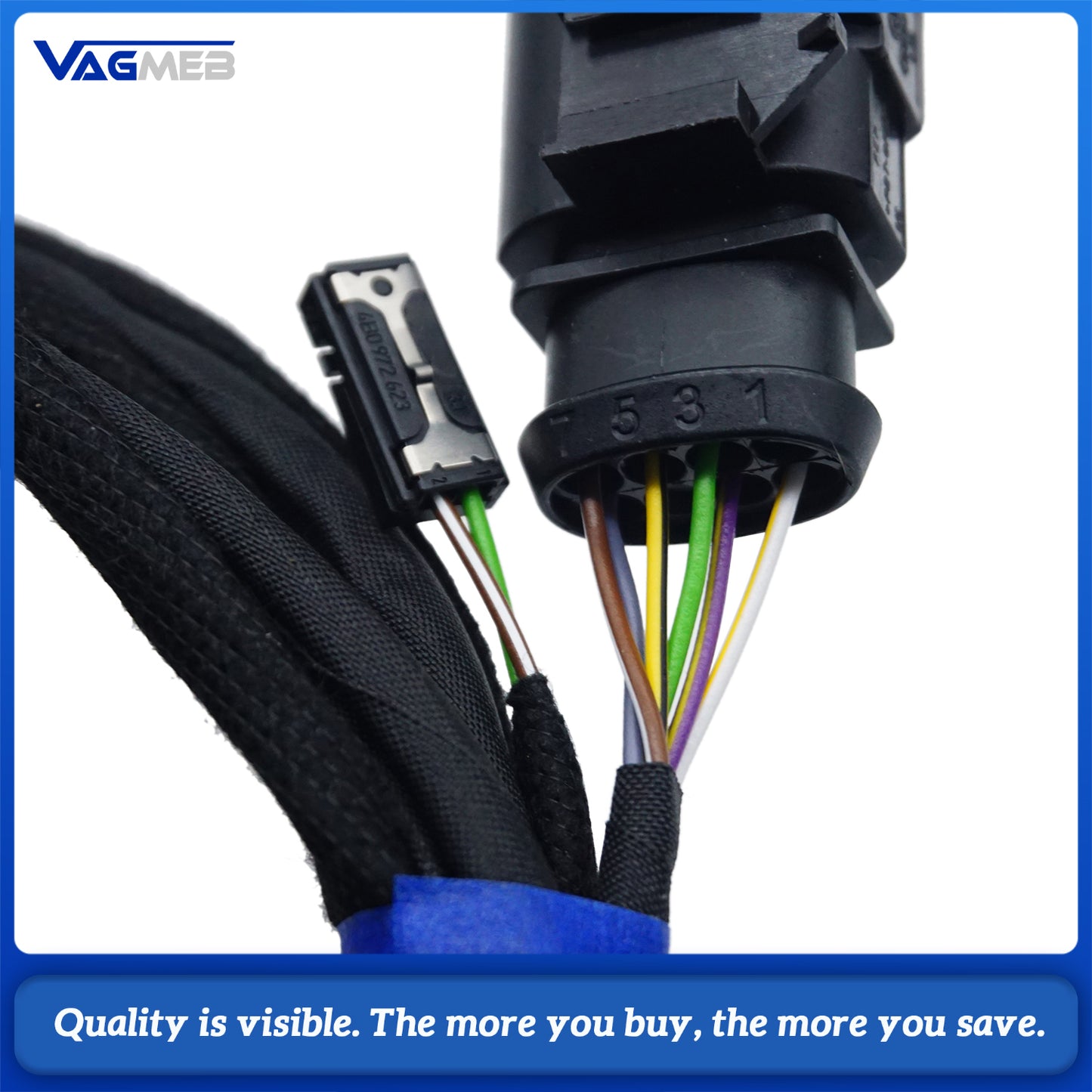 Auto Intelligent Parking Assist Front and Rear 4K-8K-12K PLA Upgrade OPS Install Harness Wire For Audi Q5 2022