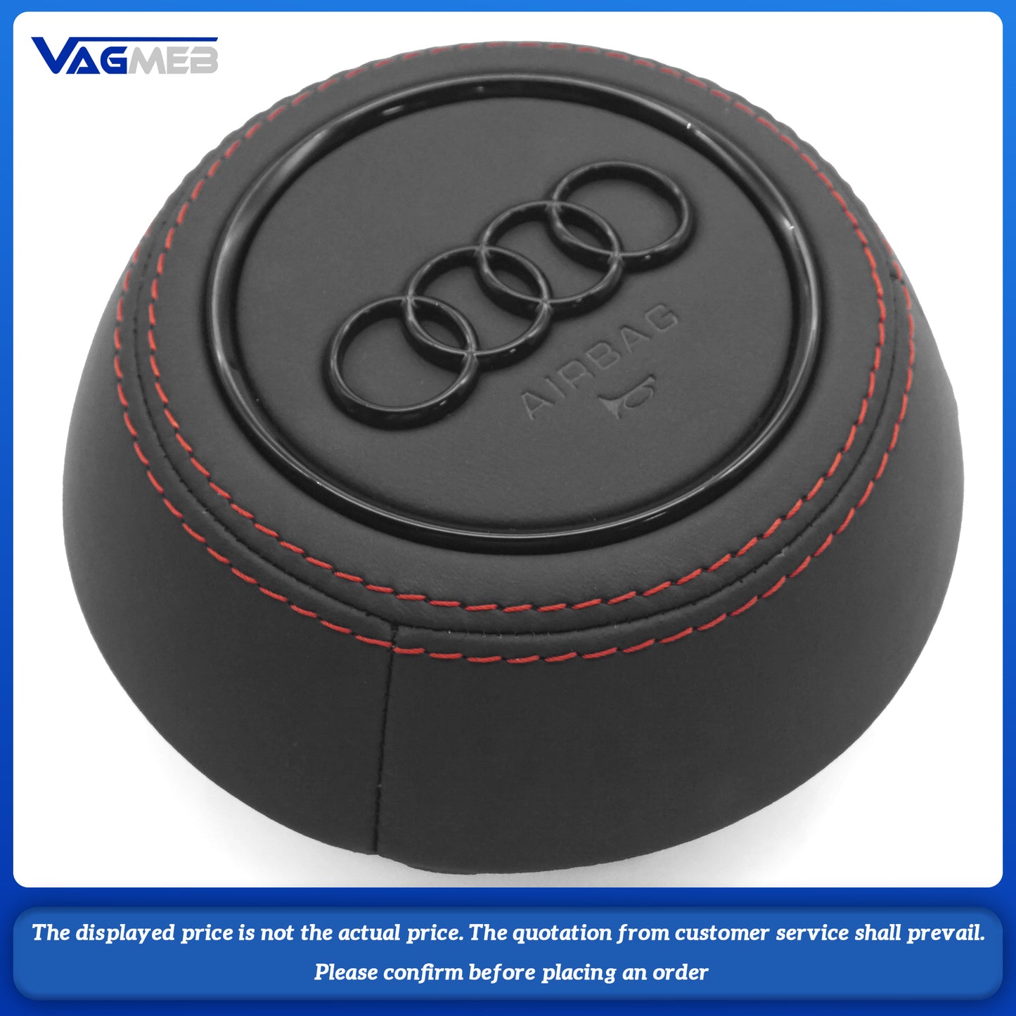 S RS Leather OEM Shape Custom Steering Wheel For Audi R8 Carbon Fiber Steering Wheel upgrade