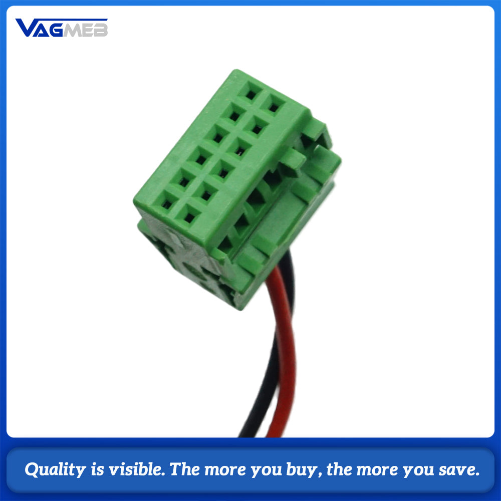 For VW Golf convertible PoloDerbyVento IND Sharan Multivan Scirocco AlhambraUSB socket AUX IN socket 6C0 035 249 B