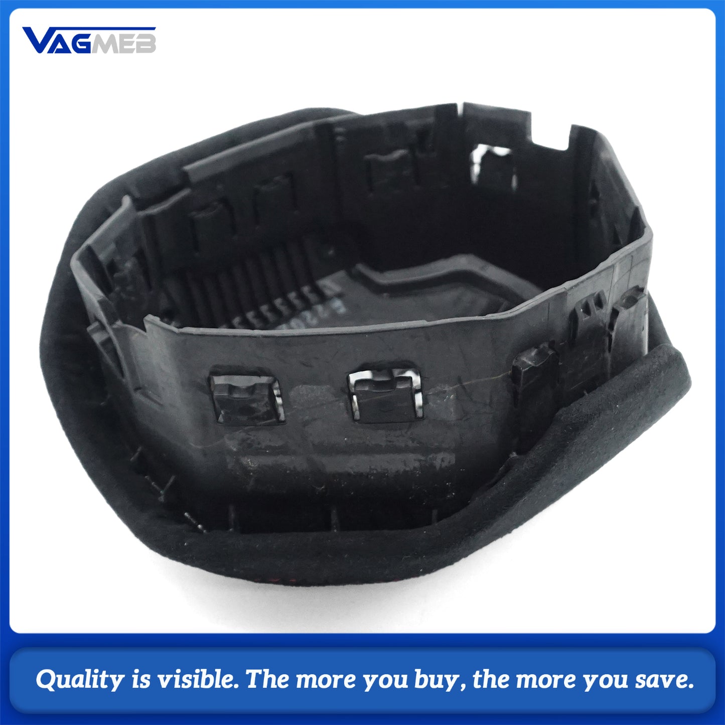 LED Car Steering Wheel Carbon Fiber Custom Leather For VW GOIF MK8 Golf GTi7 GTS Tiguan L Passat Car Accessories