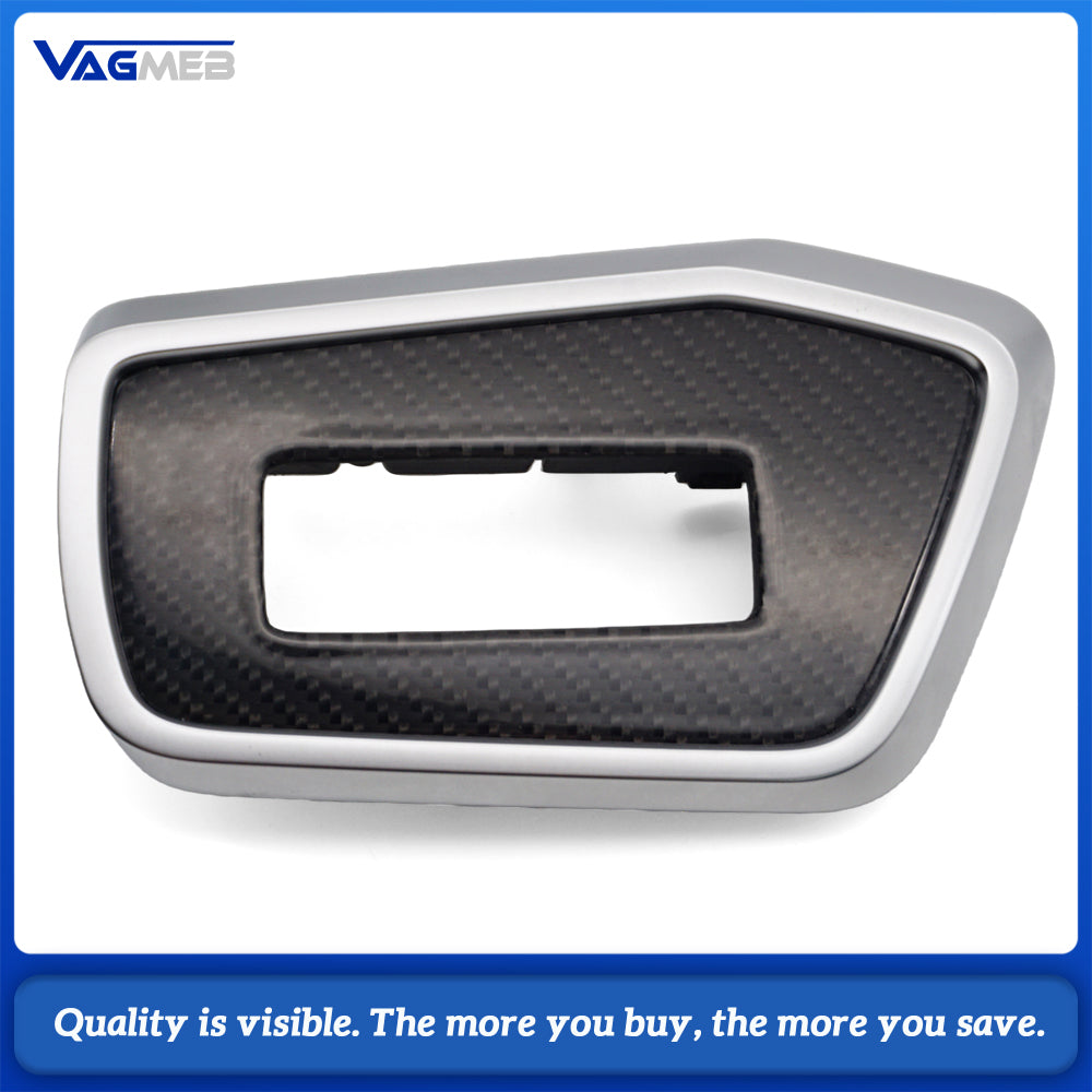 For Audi A6C8 version of the central console dashboard trim panel