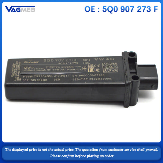 TPMS tire pressure monitoring system sensor control unit For VW Golf 7 Tiguan Passat B8 MQB Audi Skoda  5Q0 907 273F