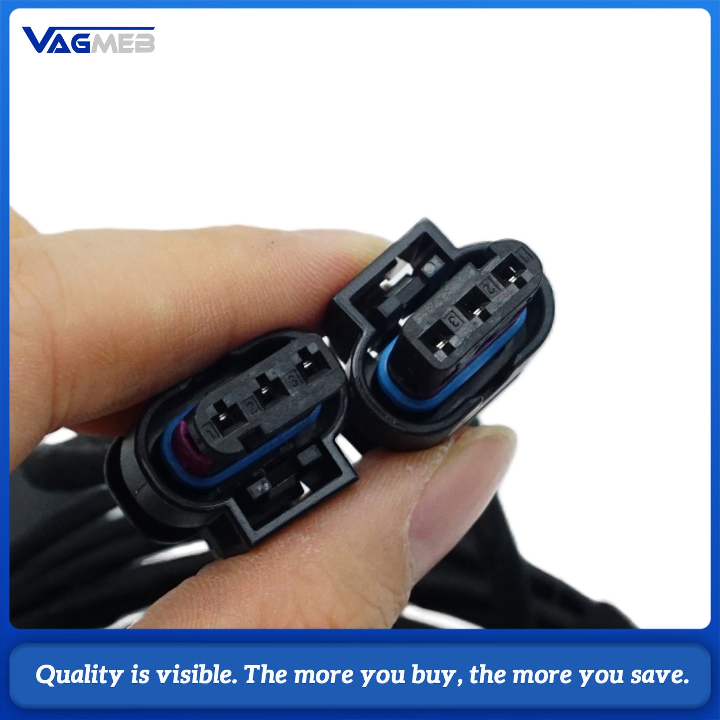 For Audi A6 C8 8 liters of 12-pin wiring harnessUpgrade Wiring Harness with 360° Surround View Camera