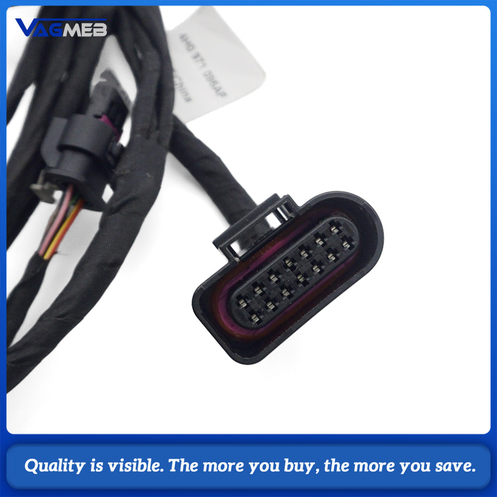 /Front /Bumper /Harness Cable Parking Wiring For A8 For S8 2010-2013 4H0971095AF Black ABS Replacement Sensor Connector