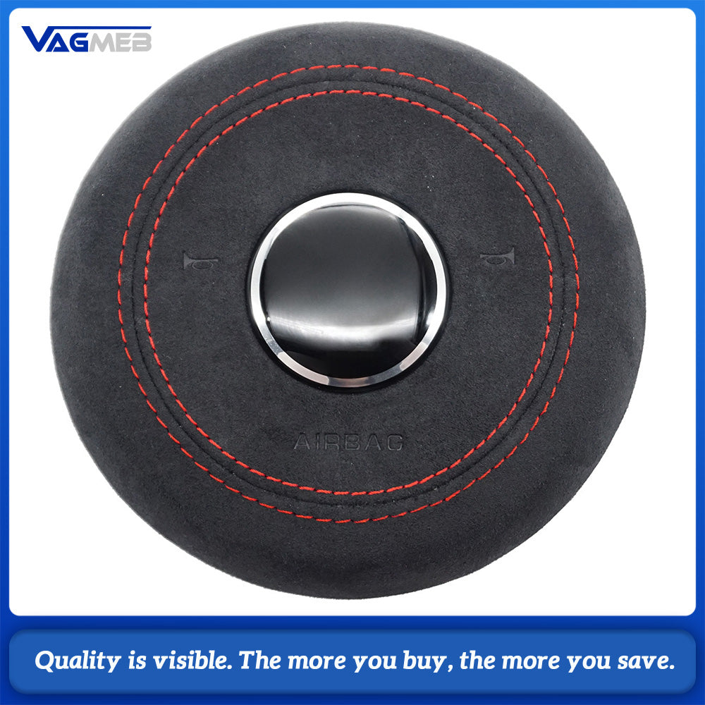 Upgrade Steering Wheel For VW Golf 7 MK7 GTI R Alcantara Forge Carbon LED Racing Wheel