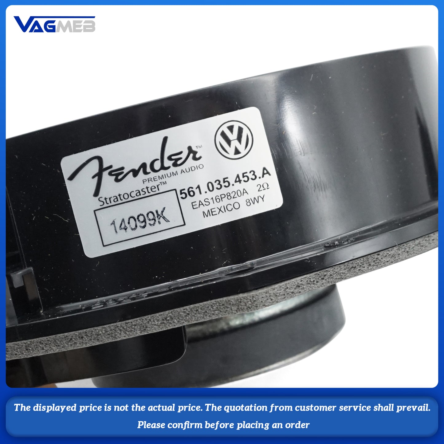 Fenda Speaker 4 High and Low Frequency Kits 561 035 411E 453A 5C6 035 412 453B