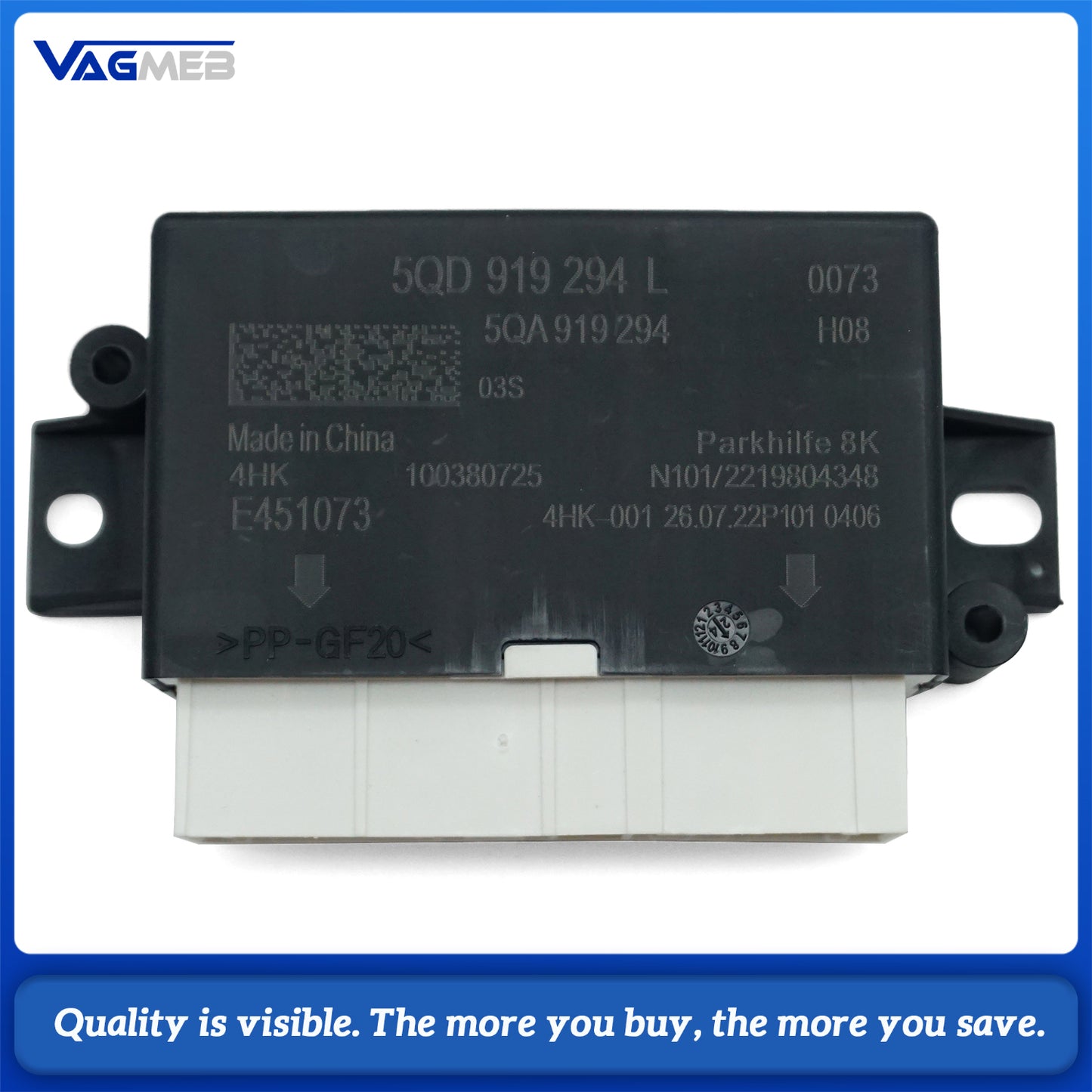 For Audi Q3 Park Pilot Front Update 4 TO 8PDC OPS Parking Assist KIT