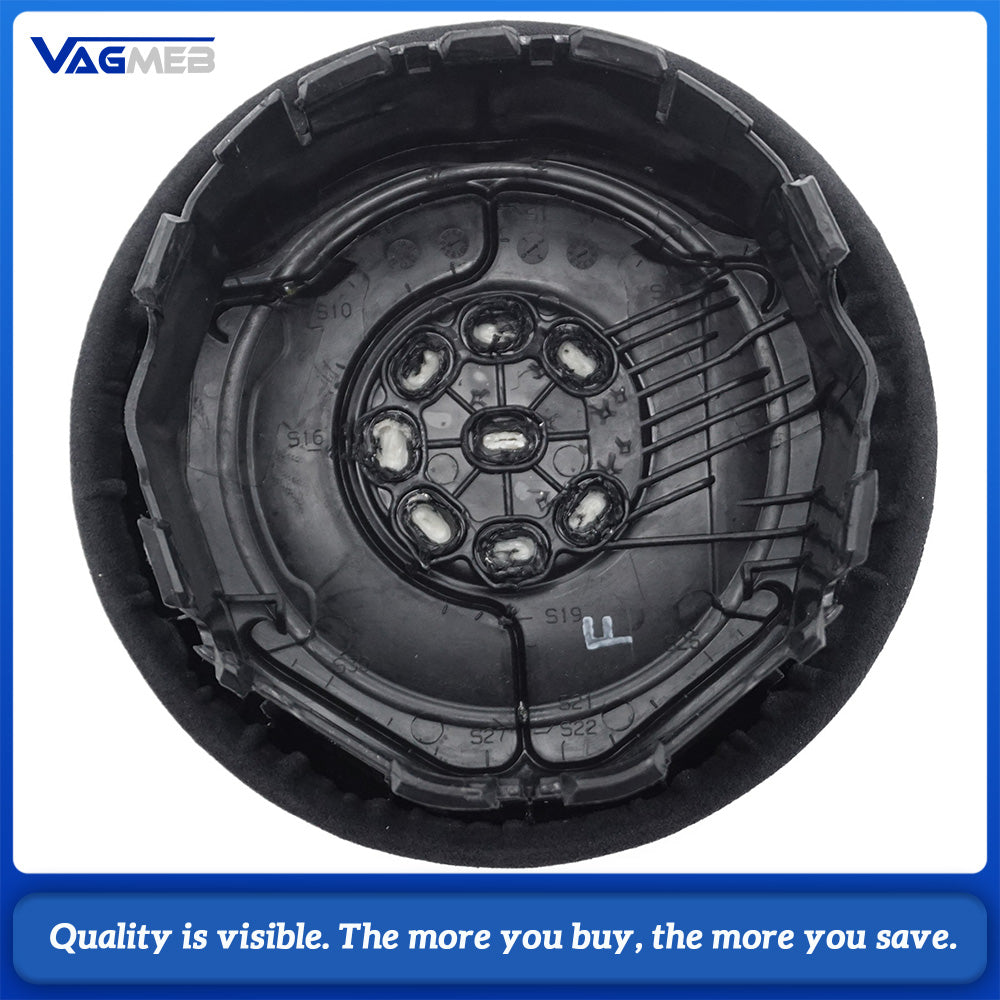 Upgrade Steering Wheel For VW Golf 7 MK7 GTI R Alcantara Forge Carbon LED Racing Wheel