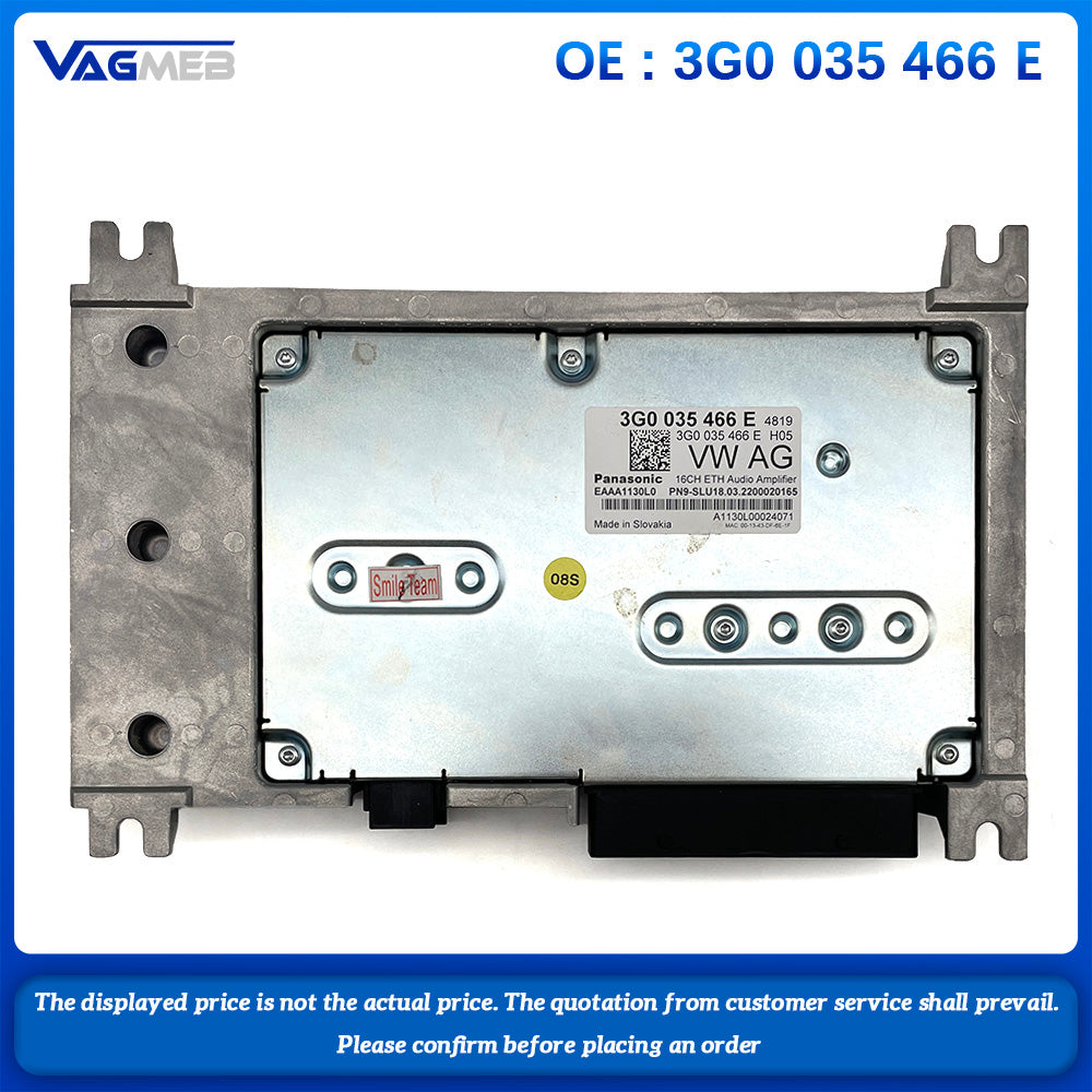 For VW Atlas  Audio System Amplifier Interior Audio Amplifier  3G0 035 466 E