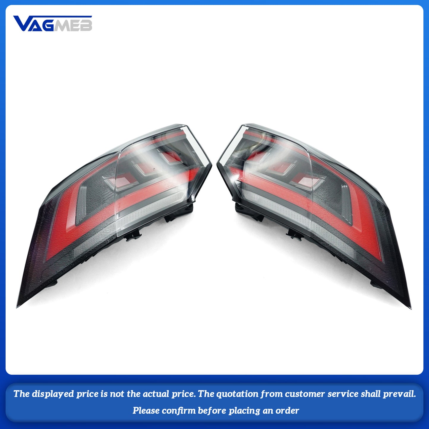 For VW Golf MK 8.5 R 2025 LED Rear Light Driving Lamp Brake Lamp Turn Signal Lamp