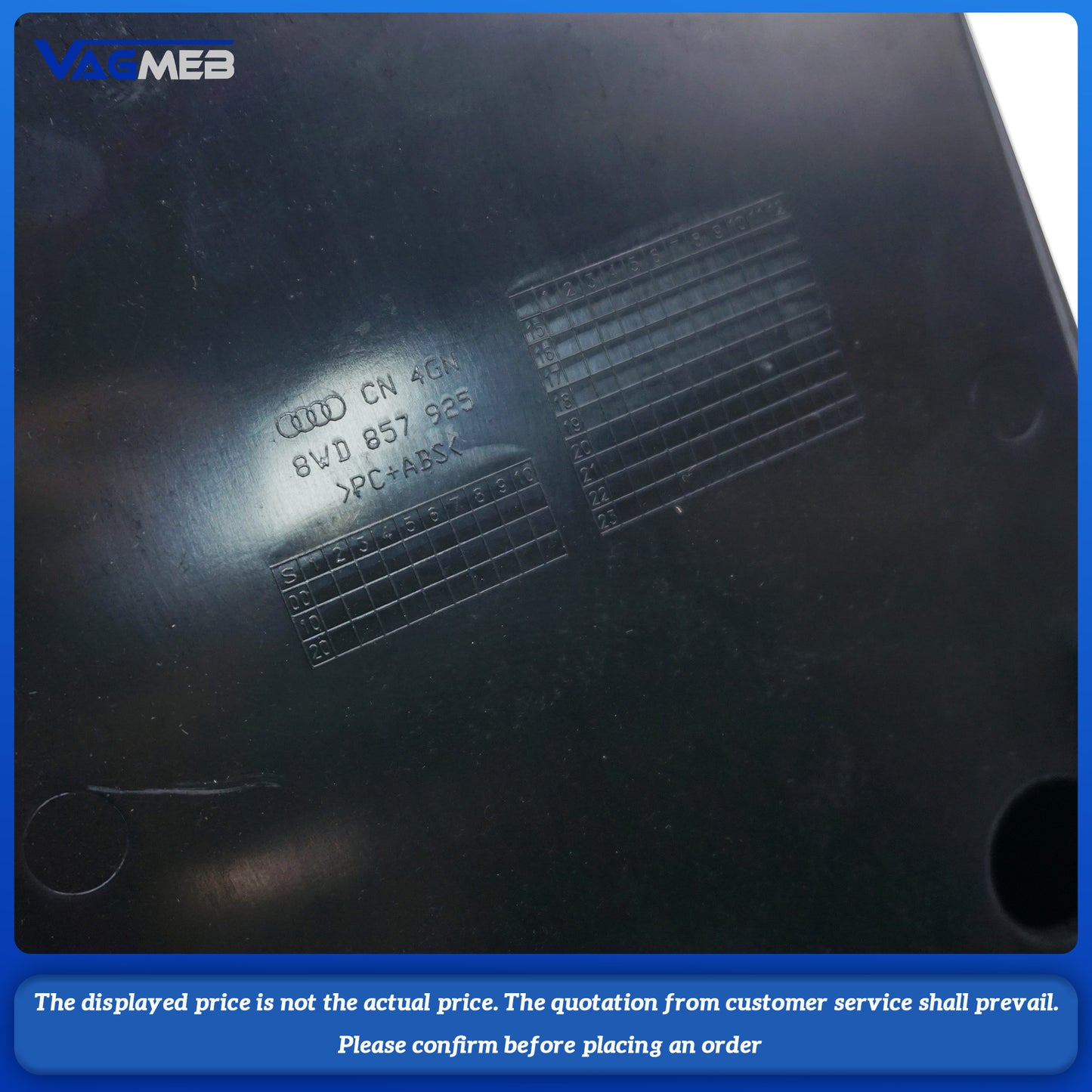For Audi A4B9 Left storage box 8WD 857 925 8WD 863 075A