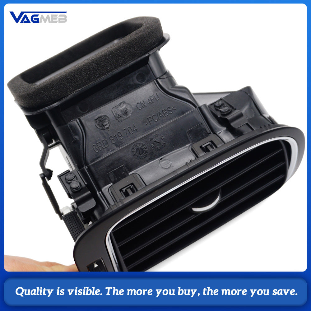 For Polo Car Front Central Dash Left Right Middle Air Conditioner AC Vent Grille Assembly For VW Polo