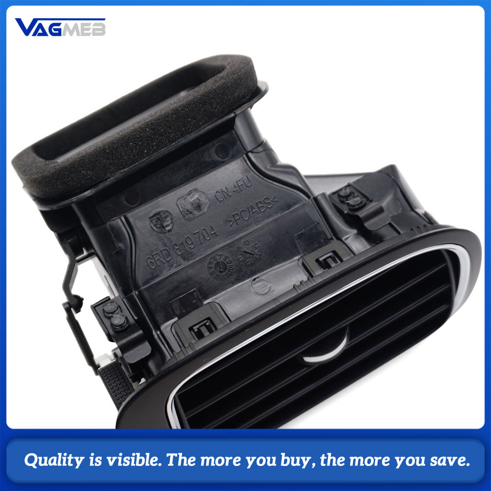 For VW Polo Car Front Central Dash Left Right Middle Air Conditioner AC Vent Grille Assembly For VW 2011-2018 6R0819703 6R0819704