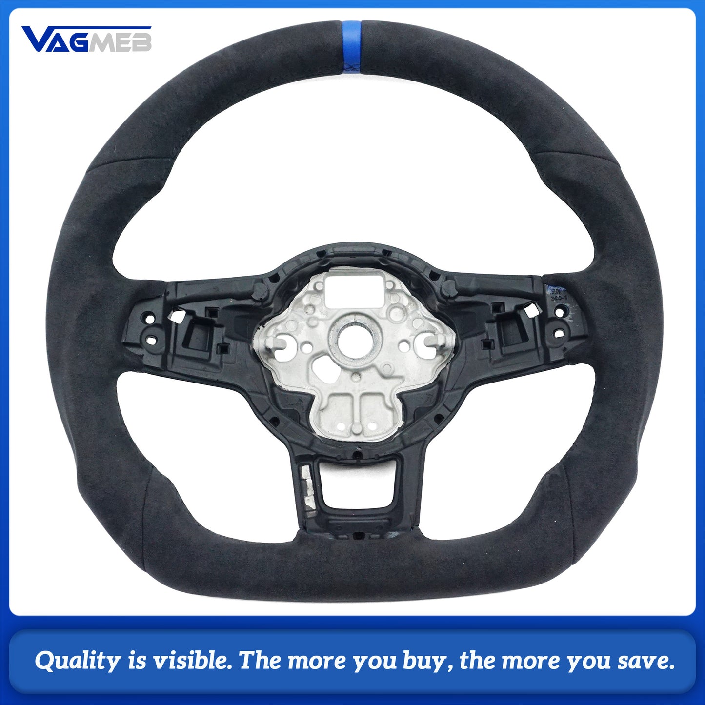 steering wheel, suitable for Volkswagen Golf 7 7.5 GTI MK7 multi-color stitching