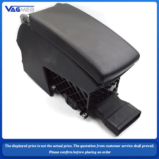 For VW Passat B7 High With Central Armrest Box Assembly convenient Black