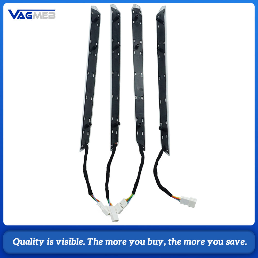 For Audi A3 8Y S3 RGB Atmosphere lights door contour lights instrument panel contour lights Full vehicle multi-color ambient lighting