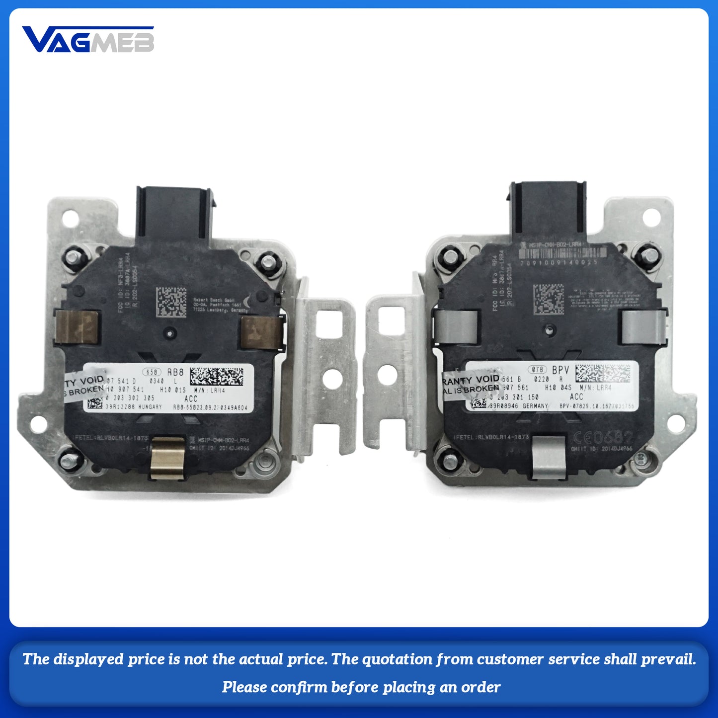 For Audi A4B9 2016 Adaptive Cruise Control ACC Upgrade Kit