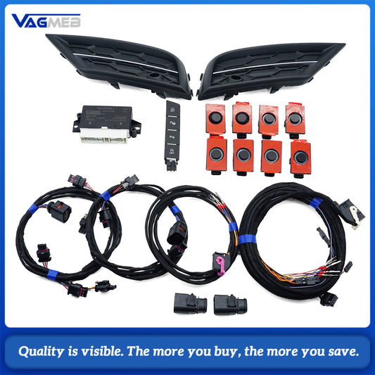 Front Parking Sensor Set Front PDC 8K For VW Tiguan MK2