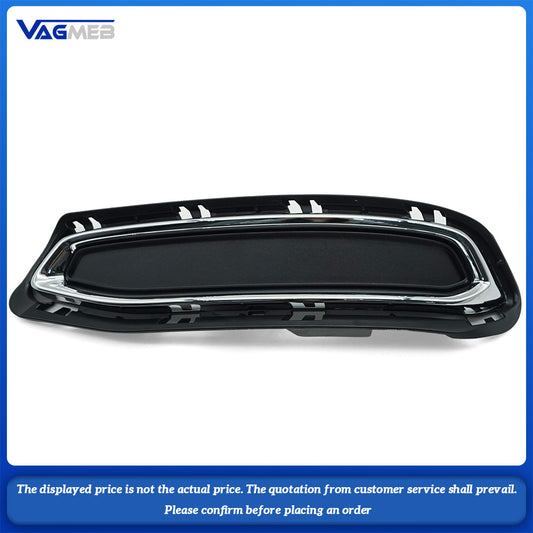 For Audi Audi A6 C8 Tail throat decorative bright frame Rear tail lip exhaust pipe decorative cover