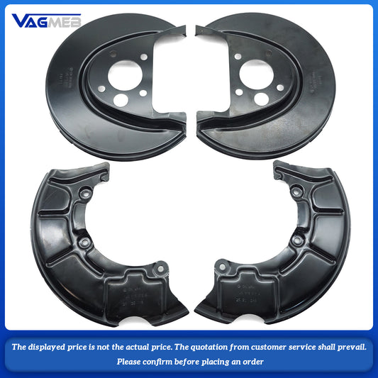 1set Brake Backing Plates Black Anchor Cover Splash Plates Fits for Audi Cars Brake Disc  1J0 615 311A3112A1J0 615 611D612D