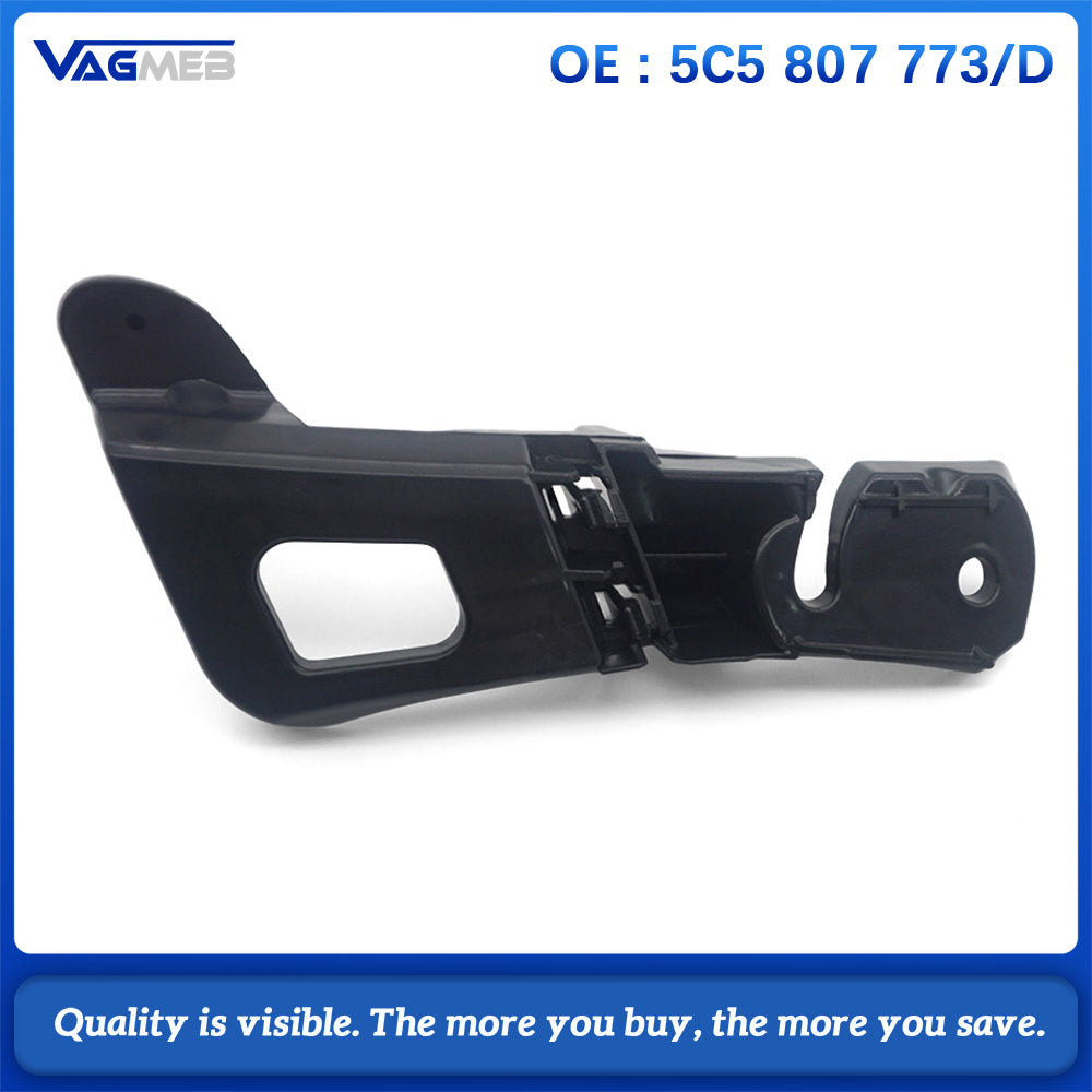 5C5807773/D Front Left Fender Support Bracket Inside Black Plastic For Beetle 2012-2019