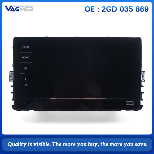 Carplay Car Radio MIB 3 Full 8 Inch Display Touch Screen 2GD 035 869 for VW MQB B8 T-Roc T-Cross Polo Touran Jetta Deasy RCD520