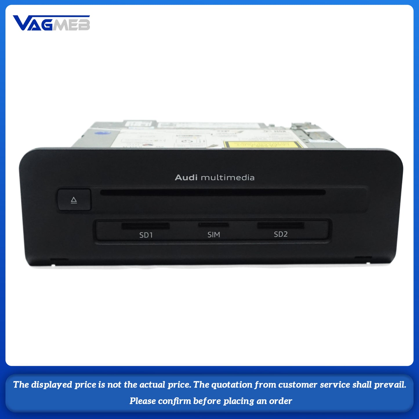 For Audi A4B9 navigation host CD host 8W5 035 035A