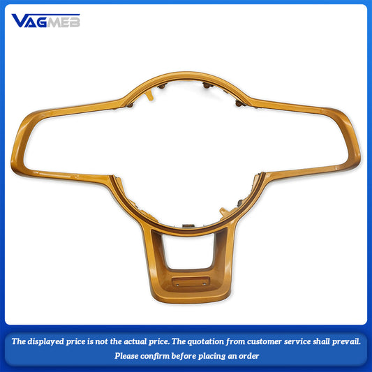 steering wheel decorative frame, steering wheel accessories，For VW Golf 7 GTI GTS GTE R Rline，Car Accessories