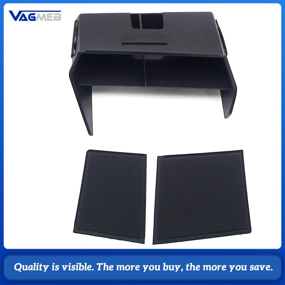 For Audi A3 8Y Center Console Storage Box Organizer Tray, Car Central Control Storage Holder Interior Modification Accessories