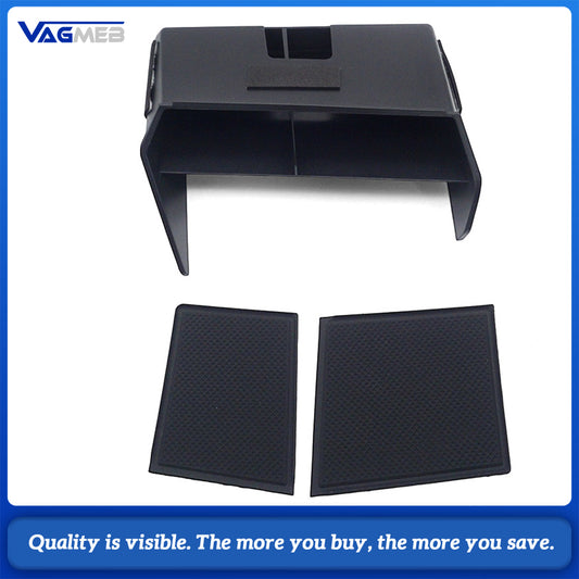 For Audi A3 8Y Center Console Storage Box Organizer Tray, Car Central Control Storage Holder Interior Modification Accessories