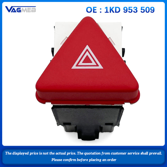 Emergency Alarm Switch Double Flash Switch For Golf Gti Jetta MK5 2006-2011   1KD 953 509