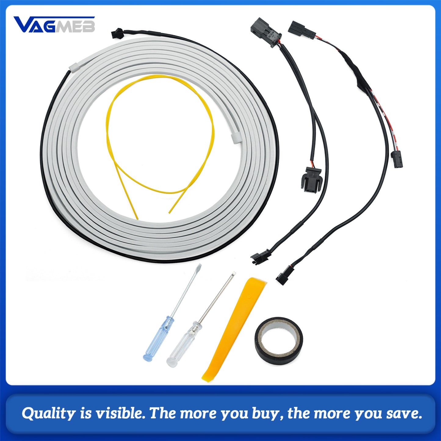 For Audi A7 2011-2016 Trunk Atmosphere Light Car Interior Decoration Supplies Modification Accessories