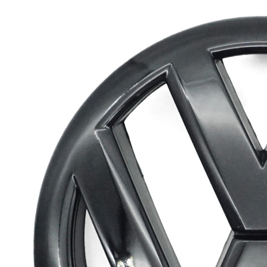 Gloss Black 130mm Front Grill Cover Replacement For VW Golf MK6
