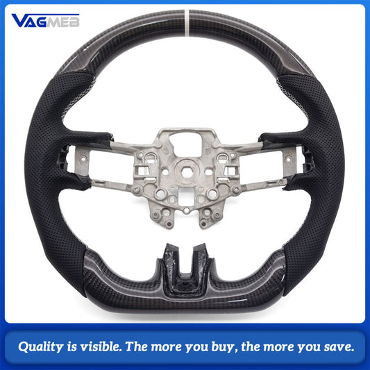 Carbon Fiber Steering Wheel for Ford Mustang 2015~2017