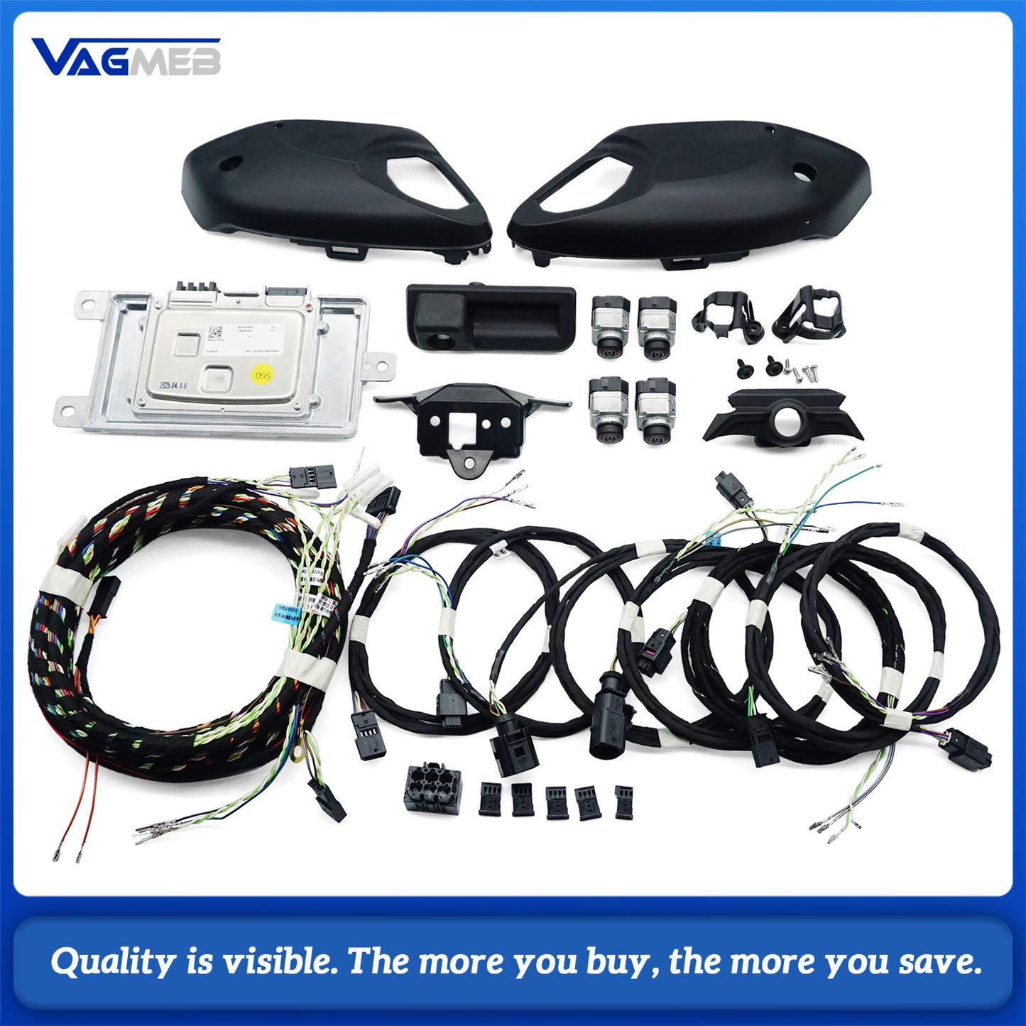 For Audi RS3 20235 360 Panorama Environment Rear Viewer Camera