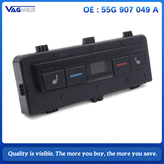 For VW Tiguan Passat B8 Arteon Teramont TALAGON Tavendor Rear Air Conditioning Switch Rear Seat Heating Switch 55G 907 049 A