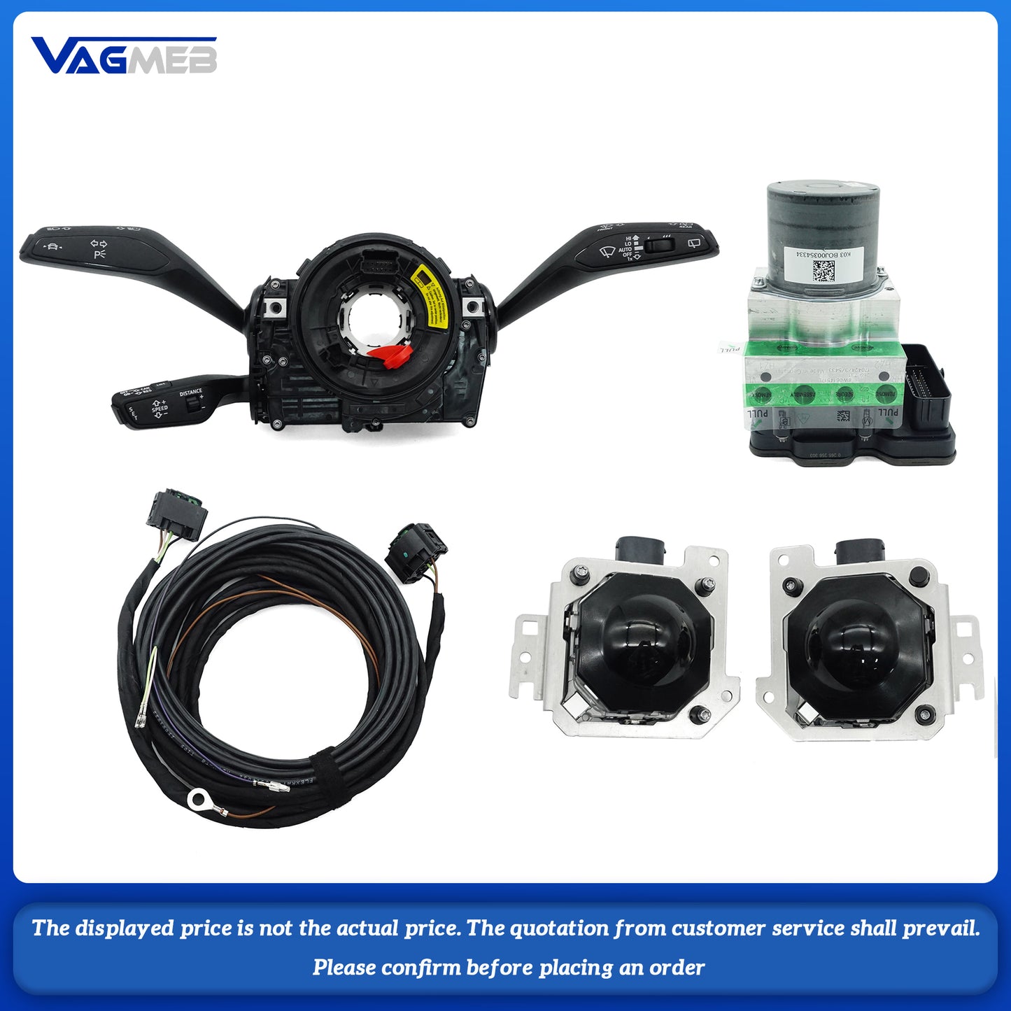 For Audi A4B9 2016 Adaptive Cruise Control ACC Upgrade Kit