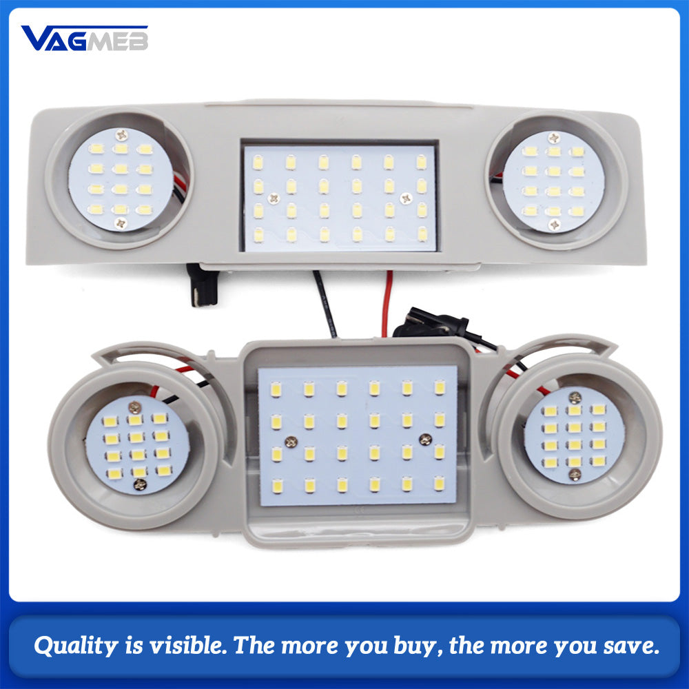 Car Dome Reading Light LED Interior Lamp Accessories For Volkswagen VW Passat B6 B5 B7 CC Golf 4 5 6 Seat Leon Skoda Octavia