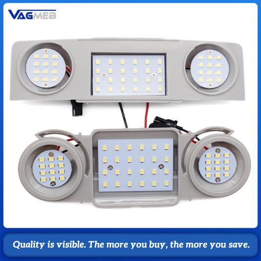 Car Dome Reading Light LED Interior Lamp Accessories For Volkswagen VW Passat B6 B5 B7 CC Golf 4 5 6 Seat Leon Skoda Octavia