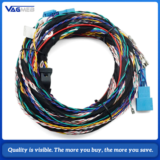 For BMW F10 F01 F25 F15 F30 audio power amplifier wiring harness