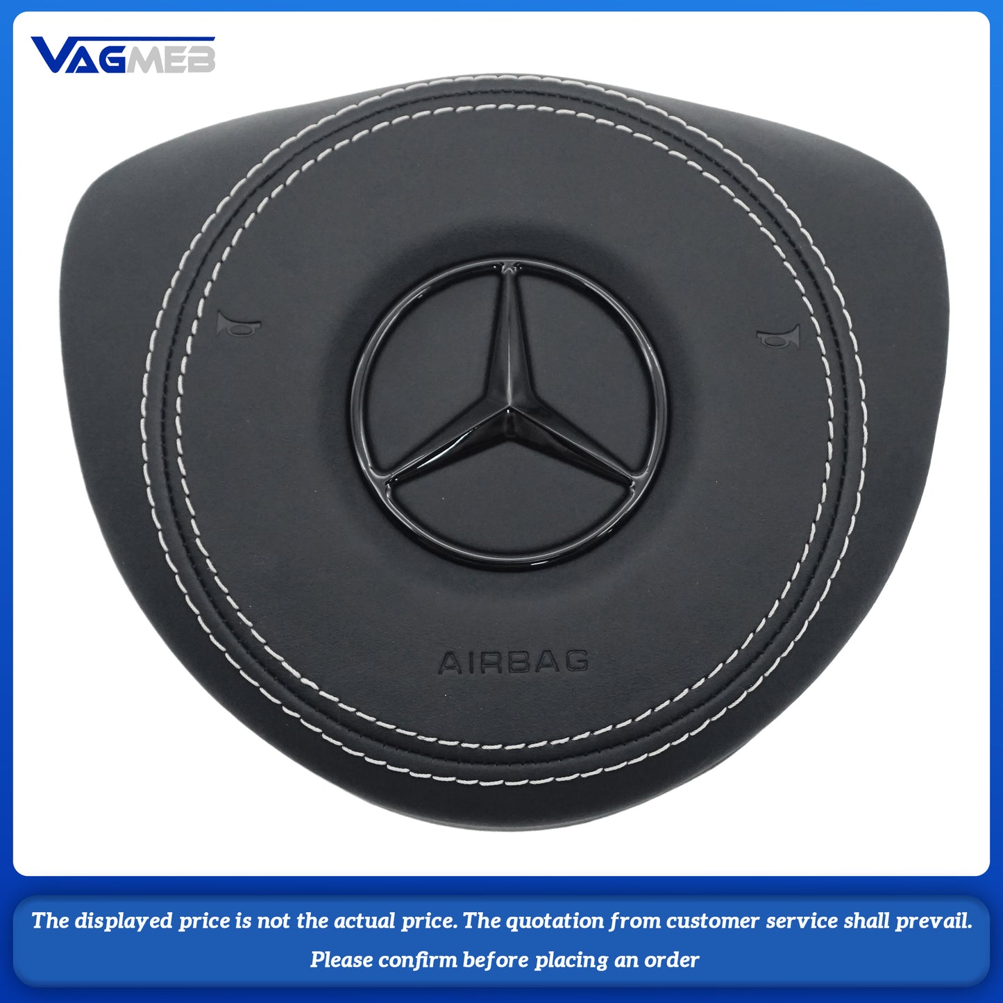Steering wheel airbag cover multifunction steering wheel For Mercedes-Benz W447