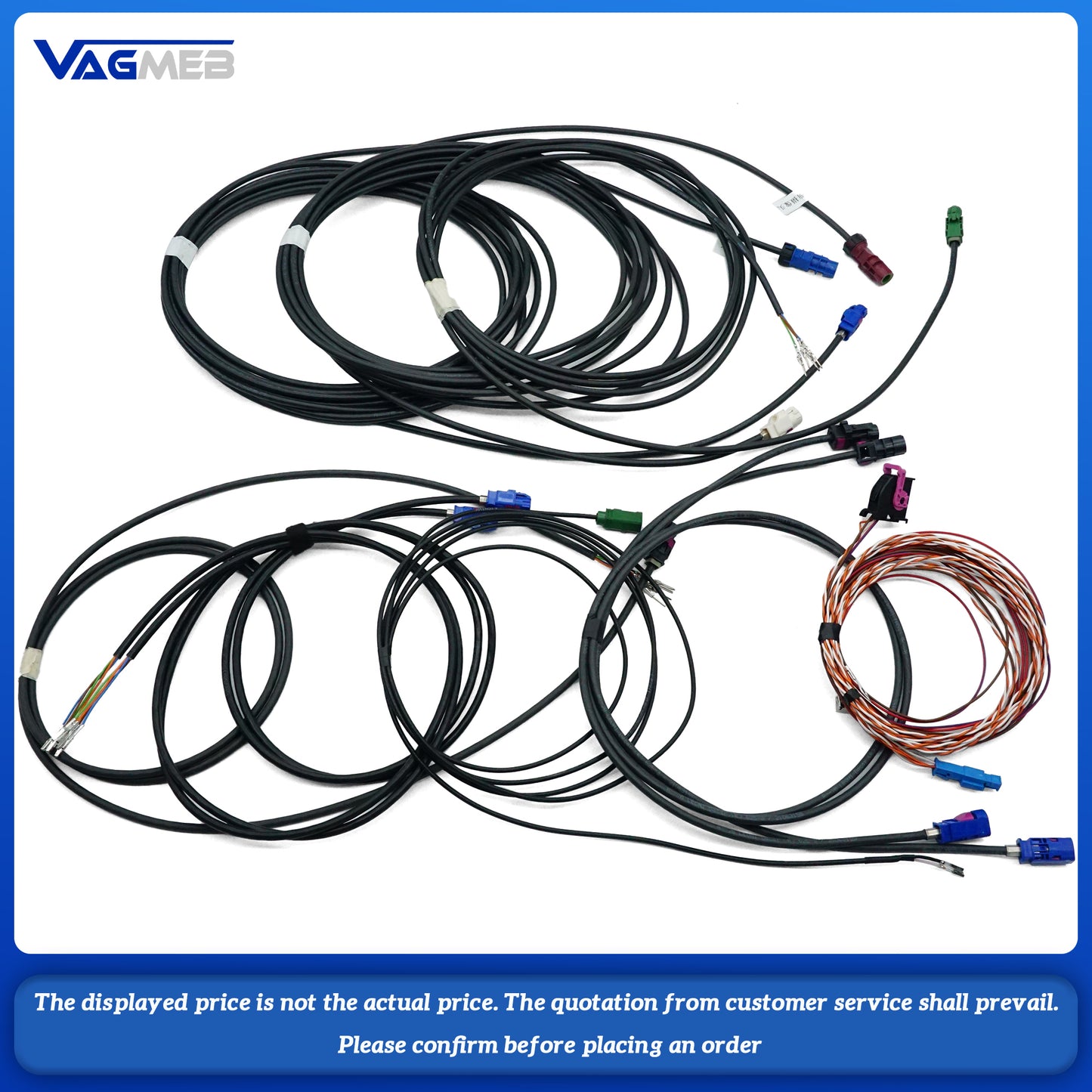 For VW 2023 Tiguan MK2 360-degree panoramic wiring system