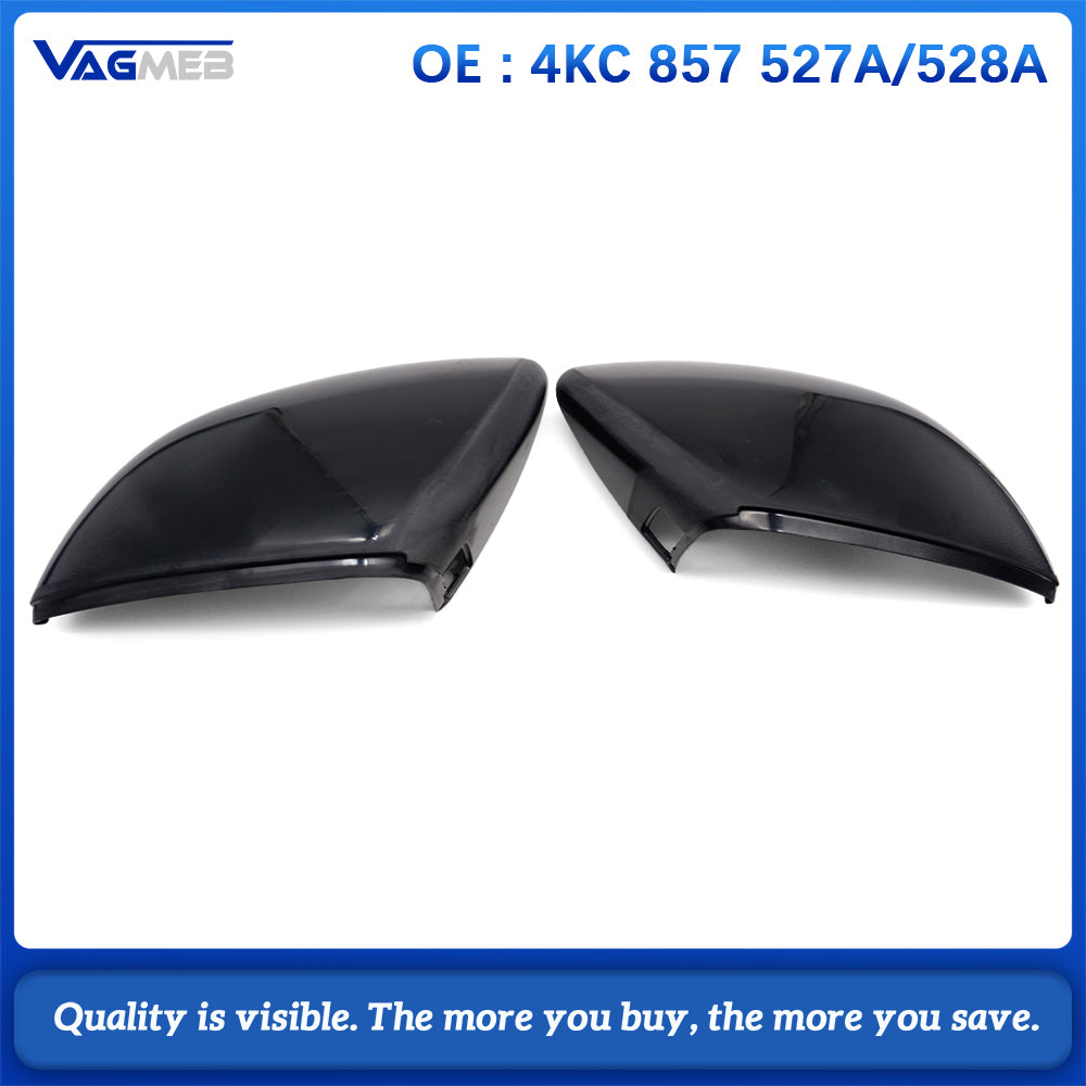 4KC857527A 4KC857528A Side Mirror Cover Housing for Audi Q4 e-tron 2021+ With Hole for Side Assist Warning Light