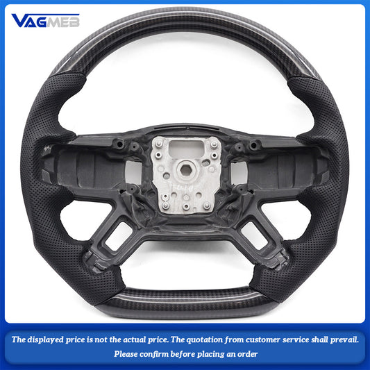Racing Car Auto Parts Carbon Fiber Steering Wheel For Landrover Defender Full